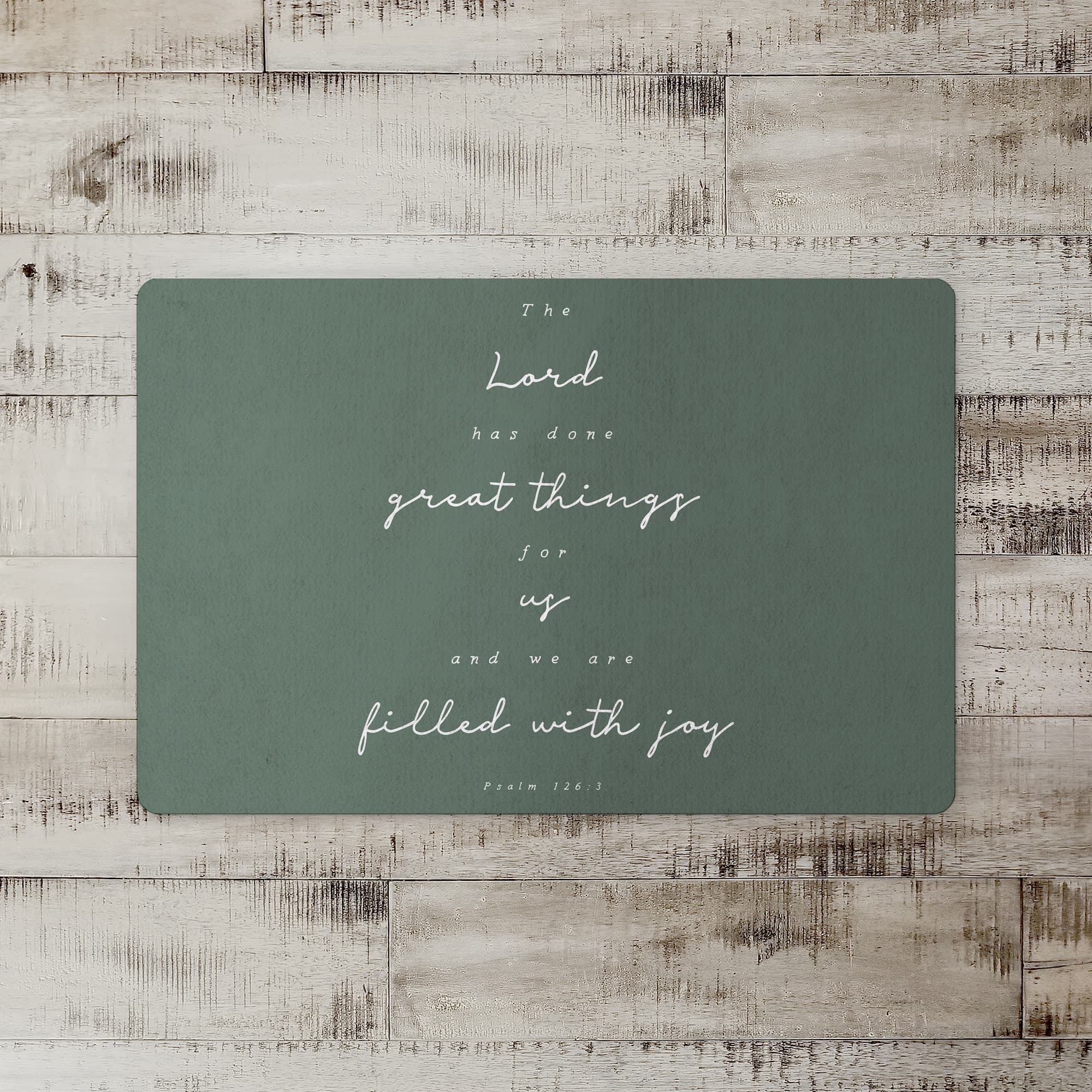 Filled With Joy 18" x 27" Floor Mat